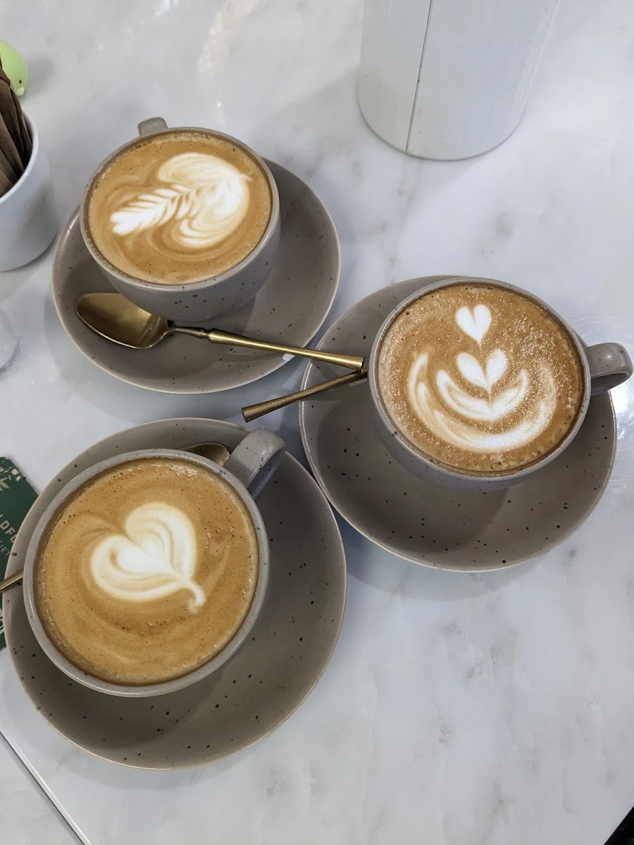 Flat White, Wildflower Society Cafe - Macarthur Square