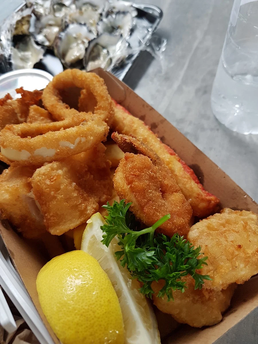 Calamari 'N Chips, Bub's Famous Fish & Chips