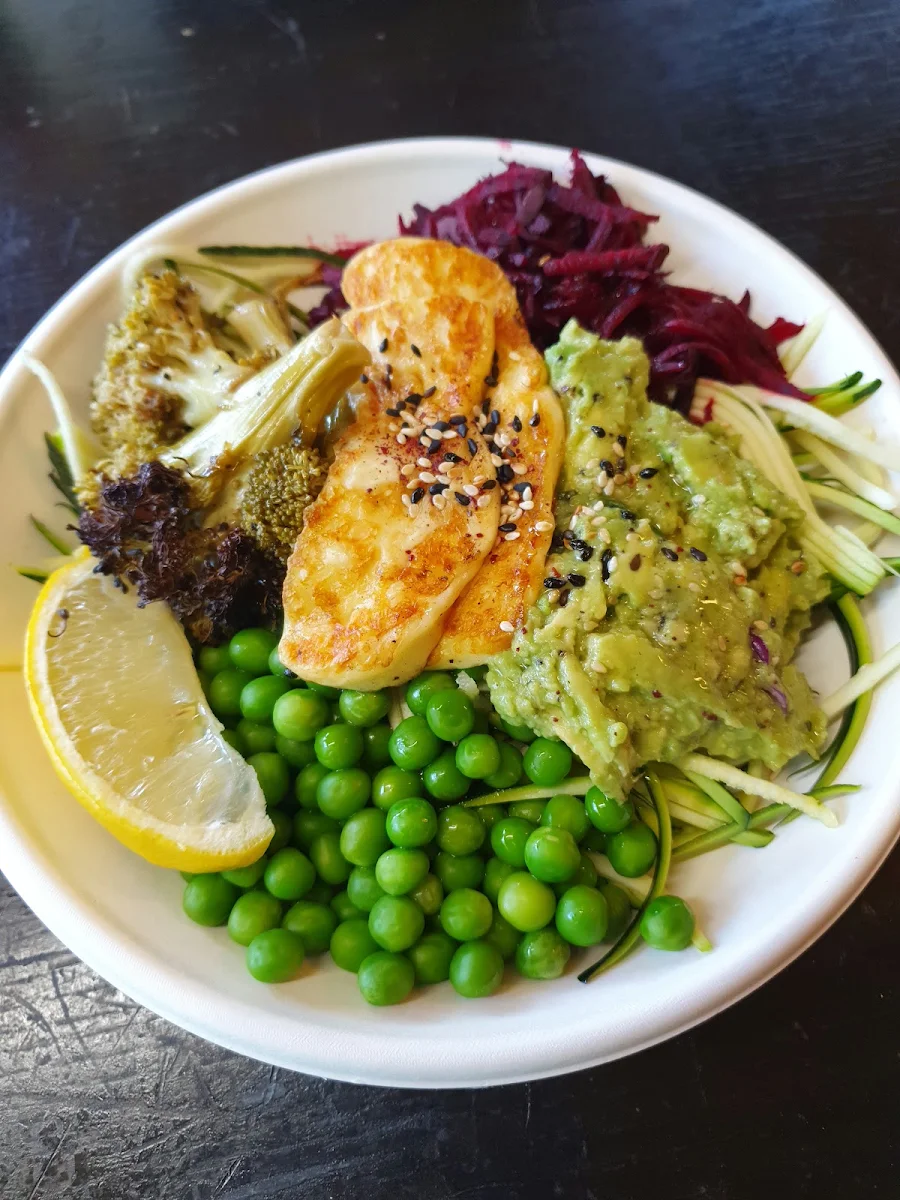 Grilled Halloumi, Proud Sprout