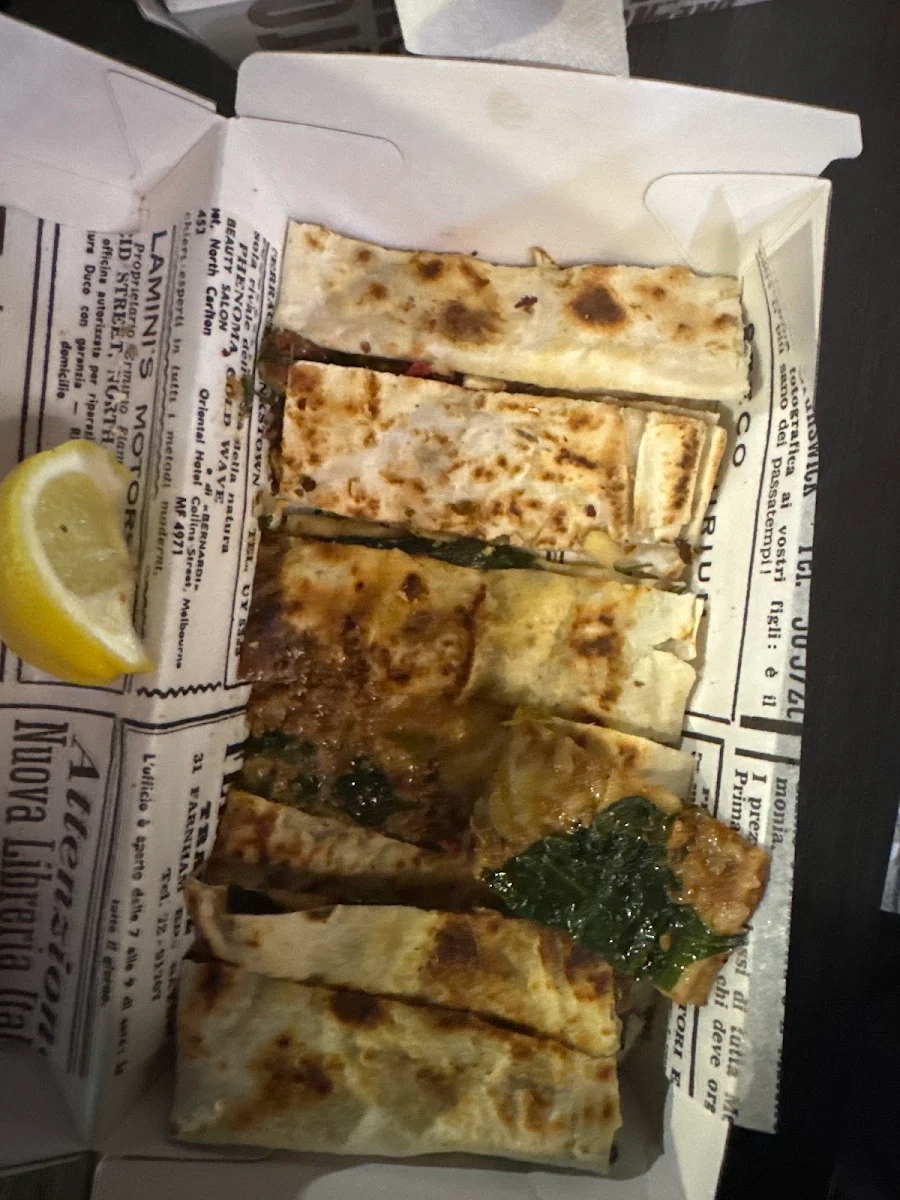 Highlights, Darby St Kebabs and Pide