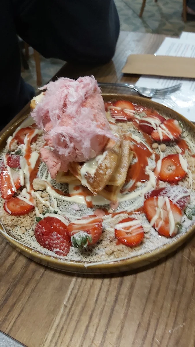 Strawberry Waffle