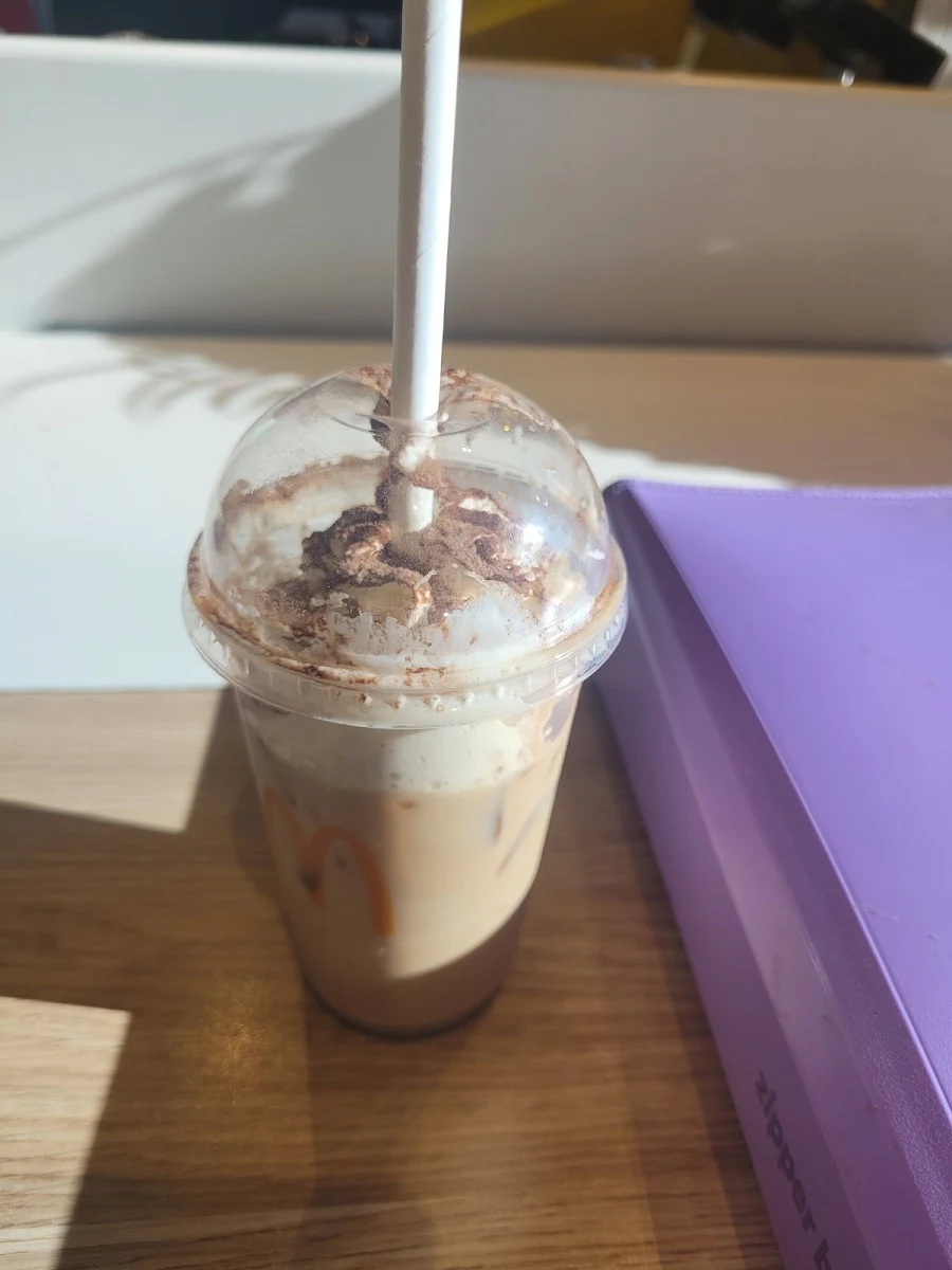 Iced Velvet Mocha with Cold Foam