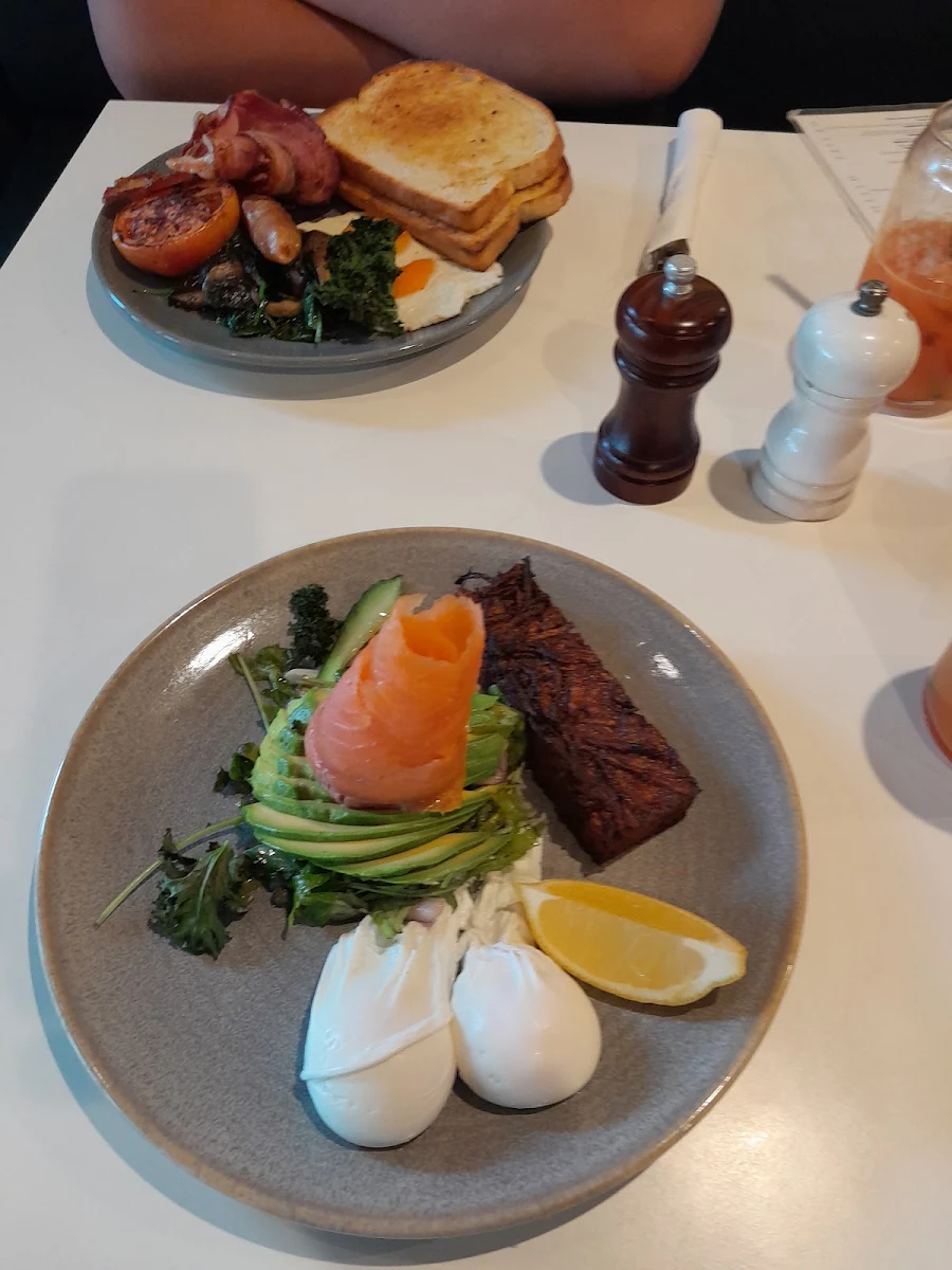 Smoked Salmon Stack, Cheeky Charlie's Bar & Cafe