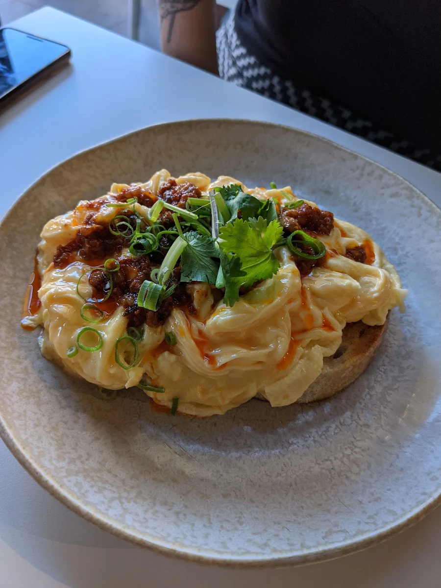 Scrambled Eggs with XO Sauce