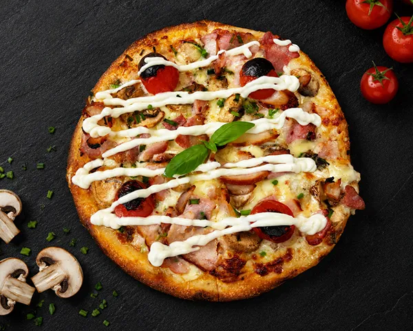 Galaxy Chicken Pizza, C&J's Pizza