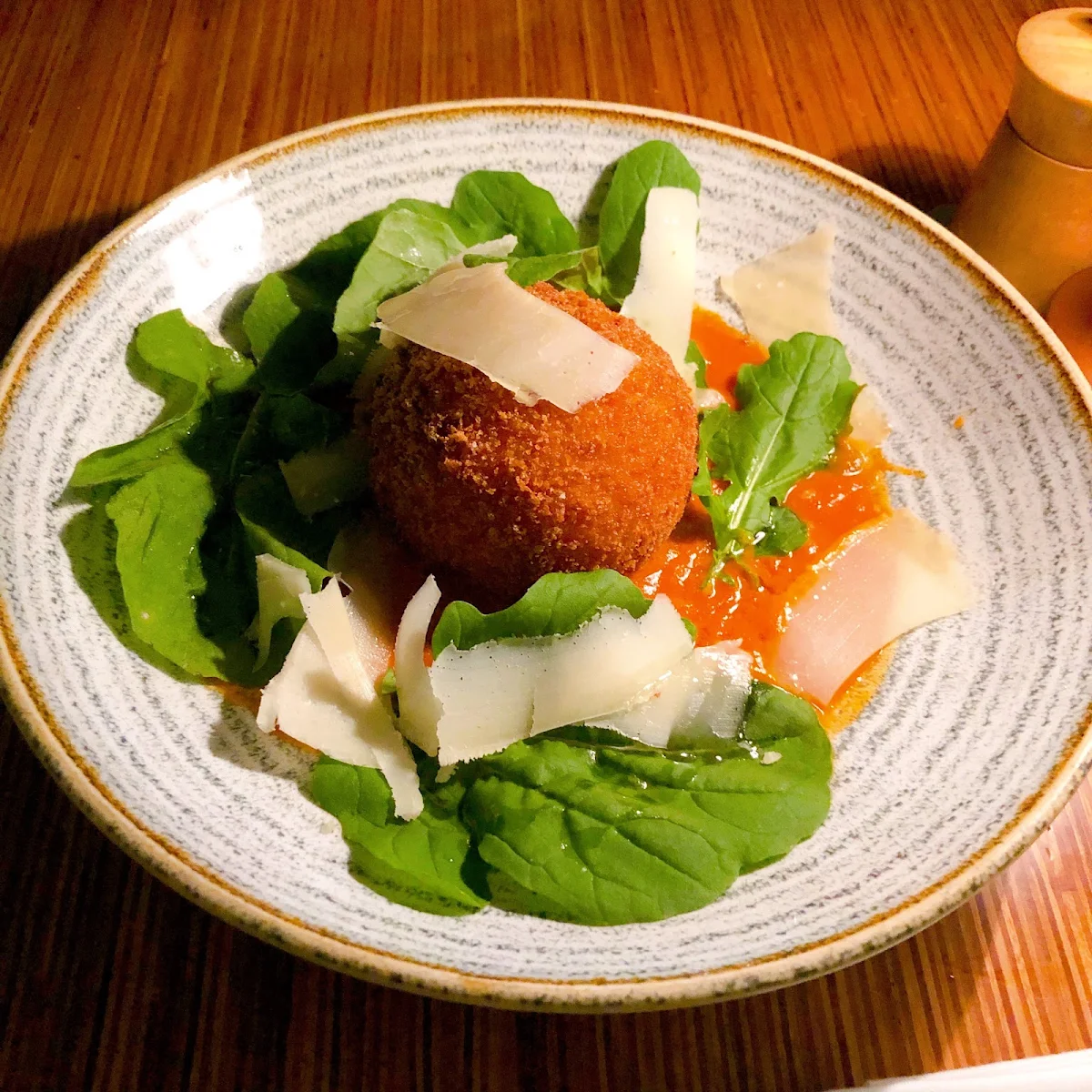 Arancini, Azure Bar & Grill