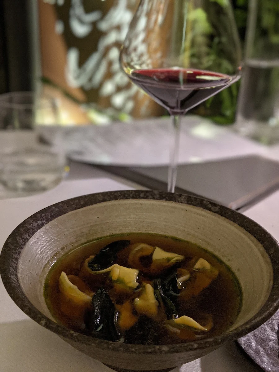 Pumpkin Ravioli, Azure Bar & Grill