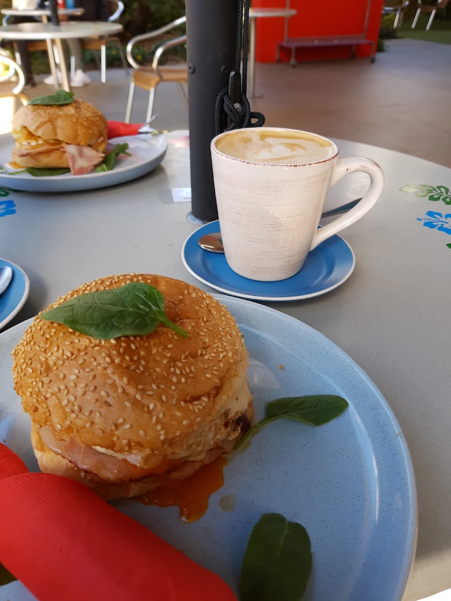 Egg and Bacon Roll
