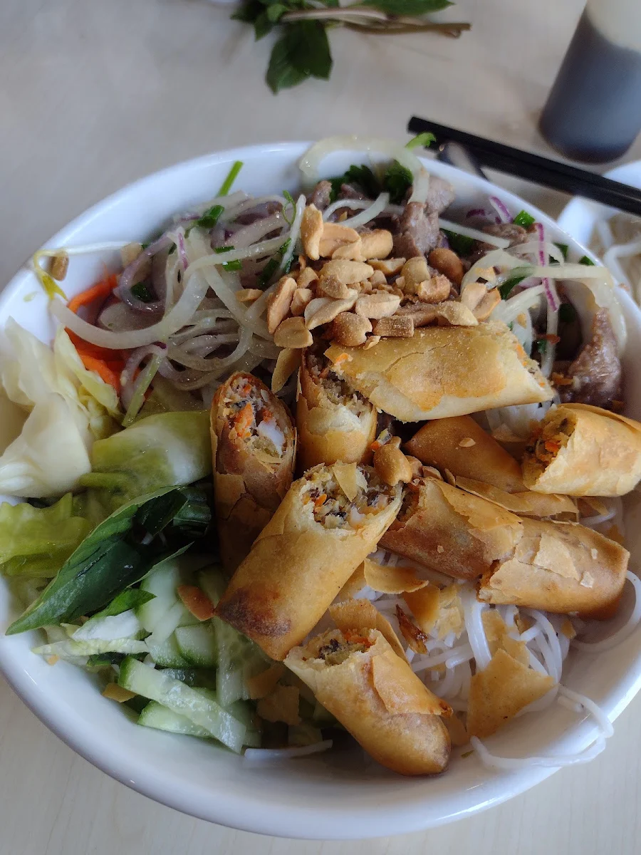 Spring Rolls & Salad, Little Saigon Pho