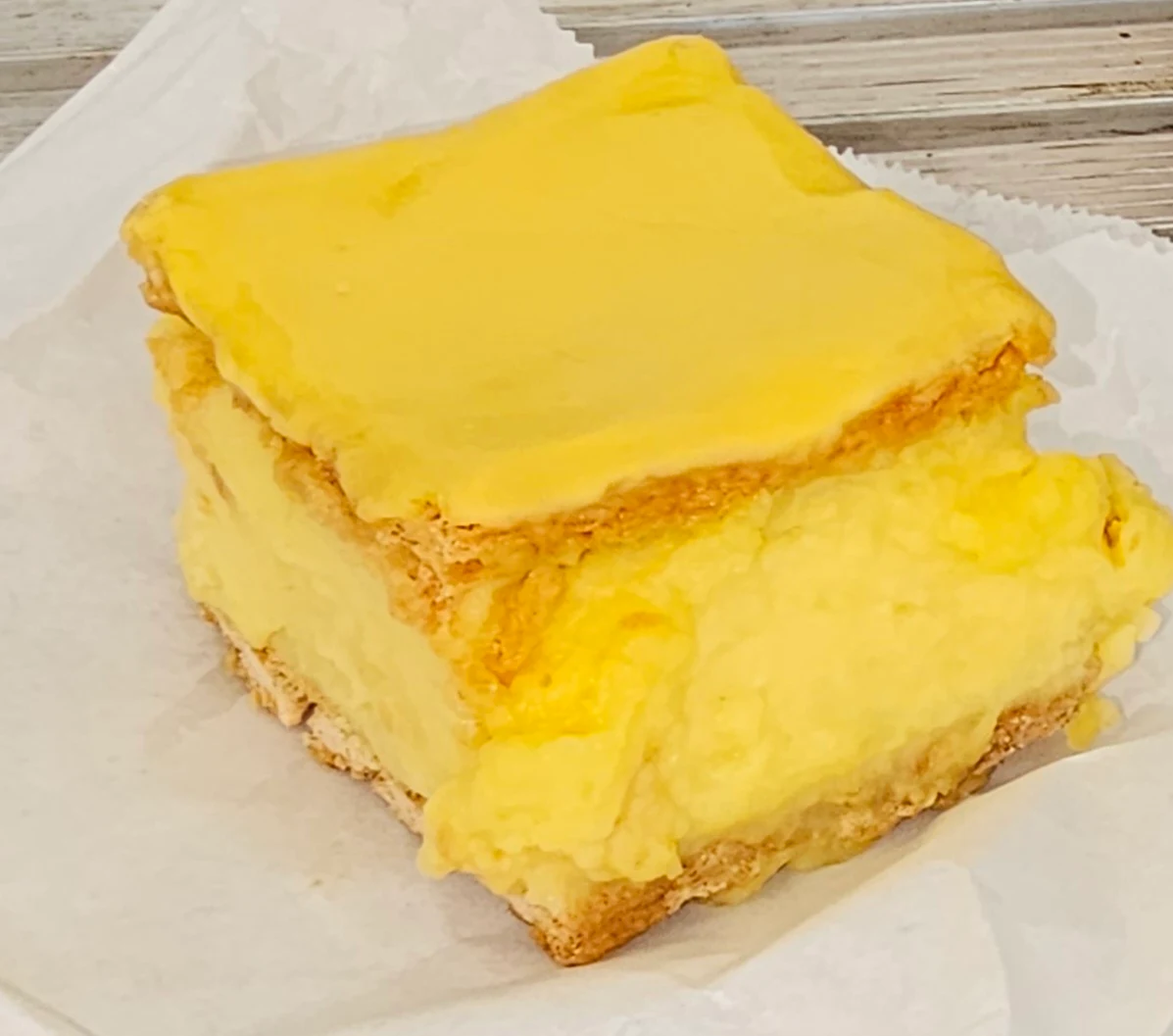 Vanilla Slice, Wilson's Homemade Cakes and Pies