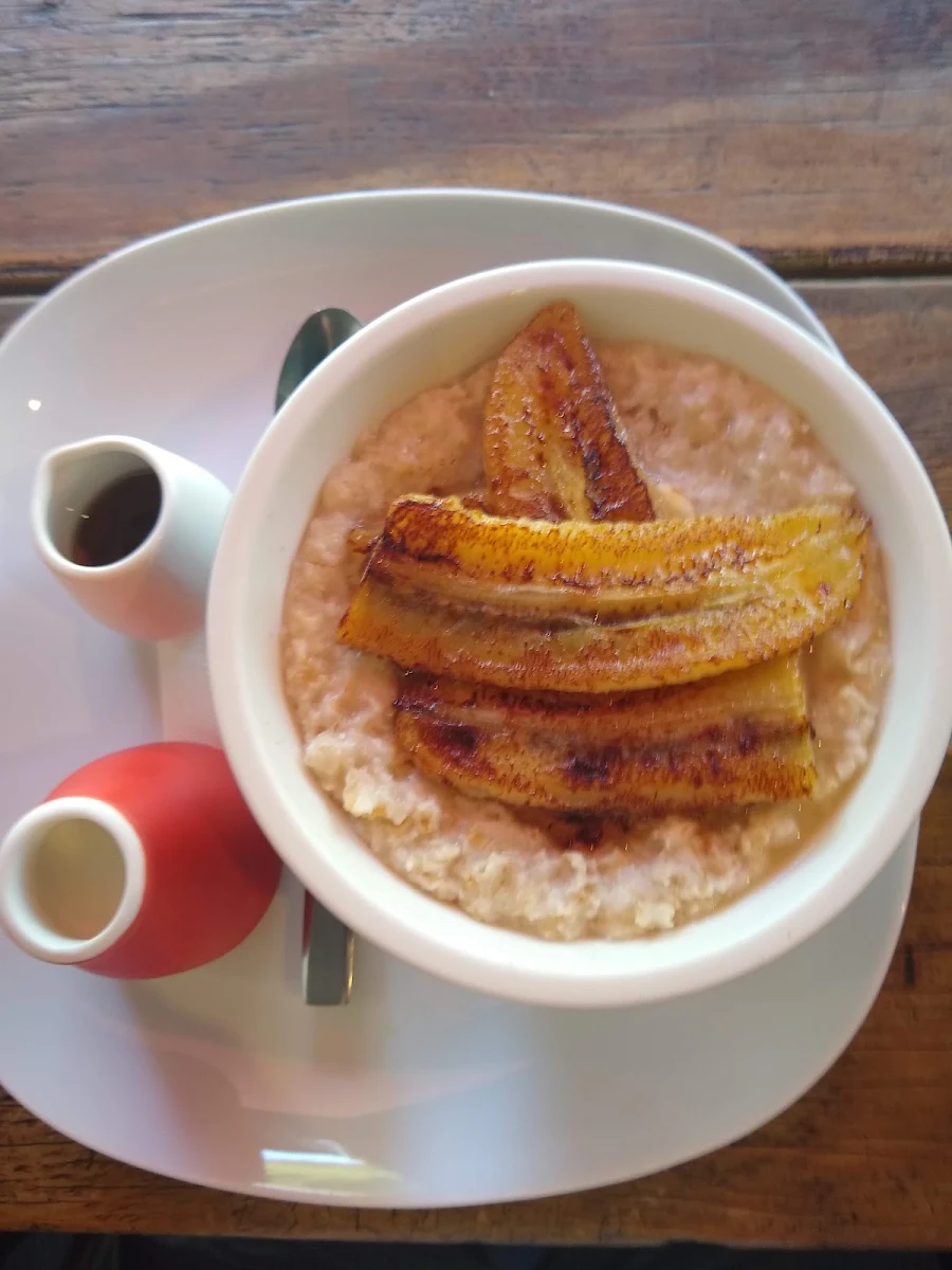 Porridge with Fried Banana