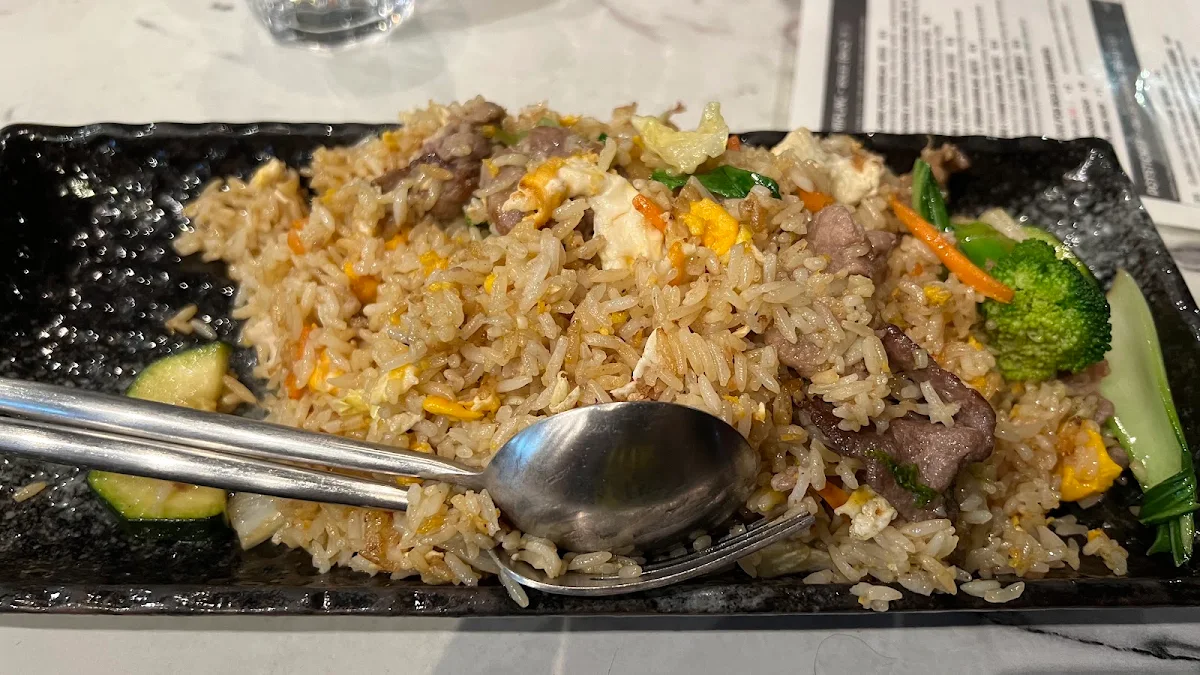 Steak Fried Rice, Lunar Dumpling Bar