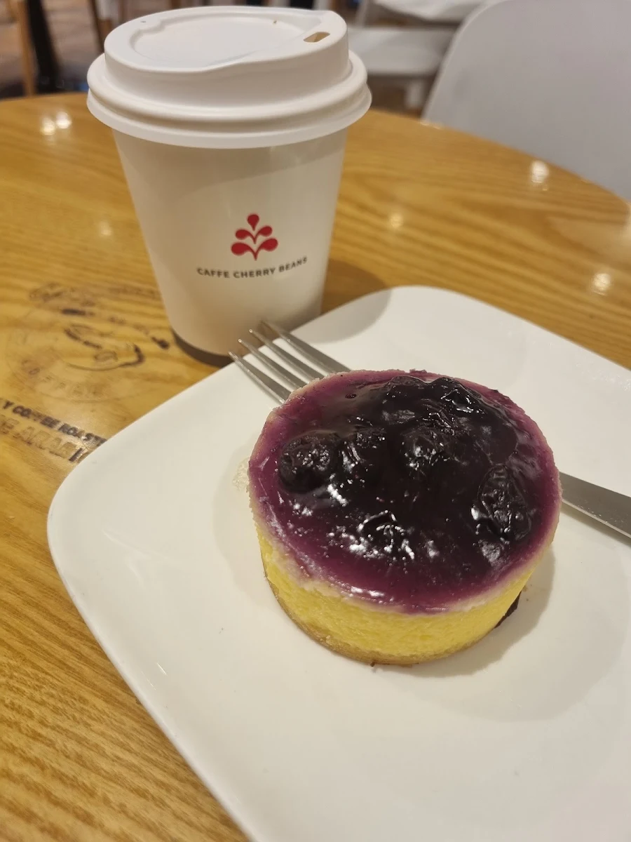 Cheese Cake with Blueberry