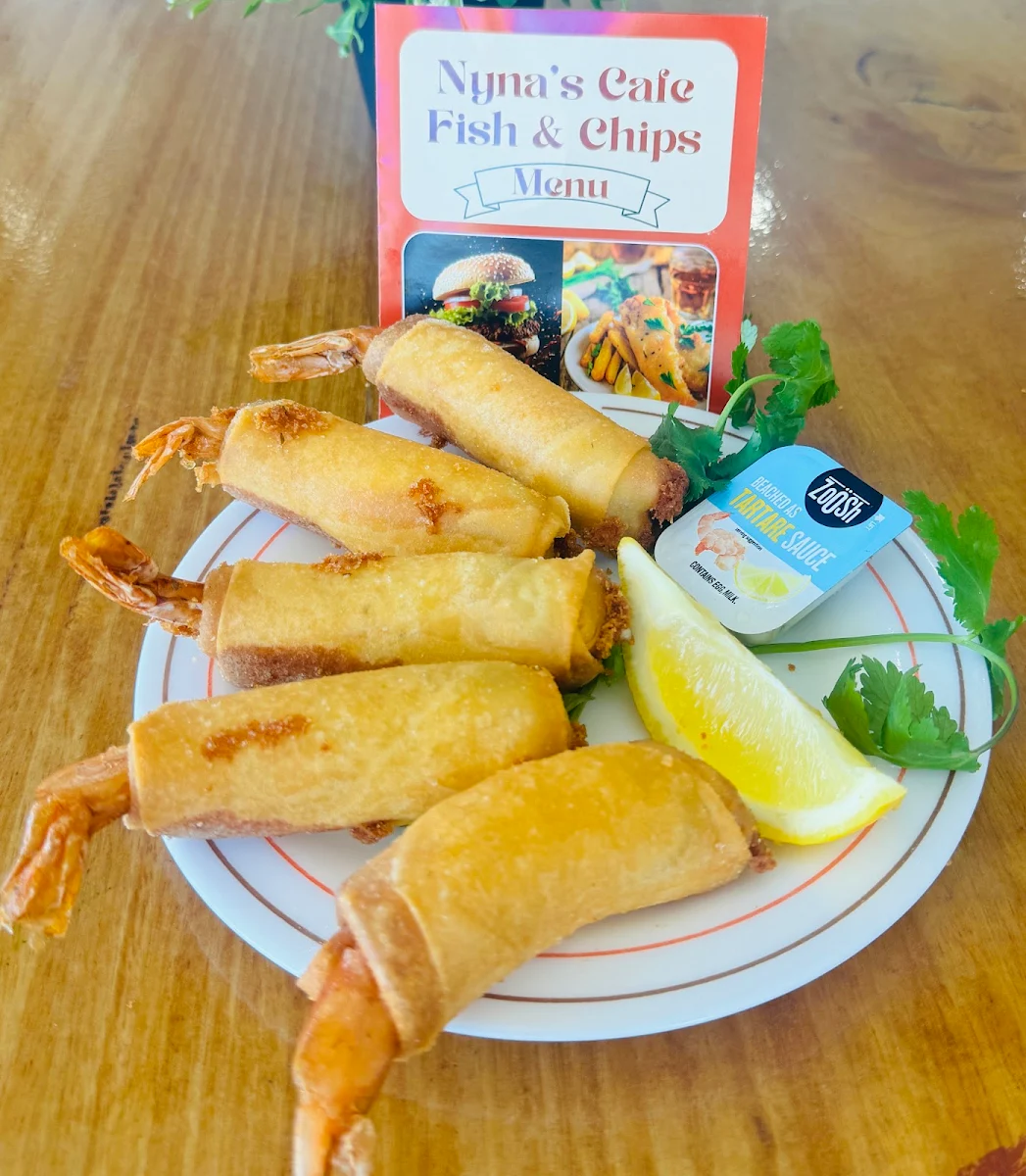 Spring Roll, Nyna’s Cafe Fish & Chips
