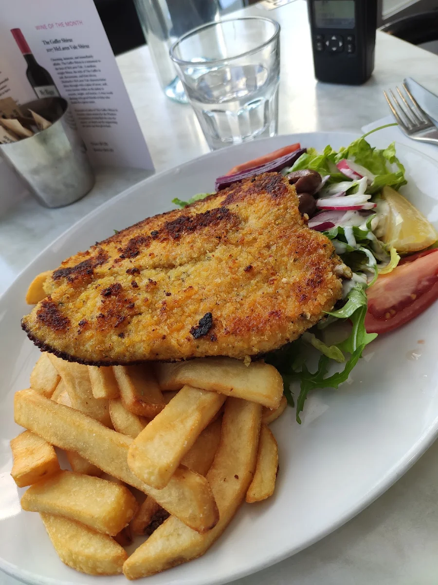 Chicken Schnitzel, Rosco's @ Chevron
