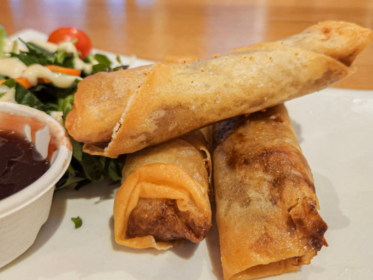 Duck Spring Rolls, Park Ridge Tavern