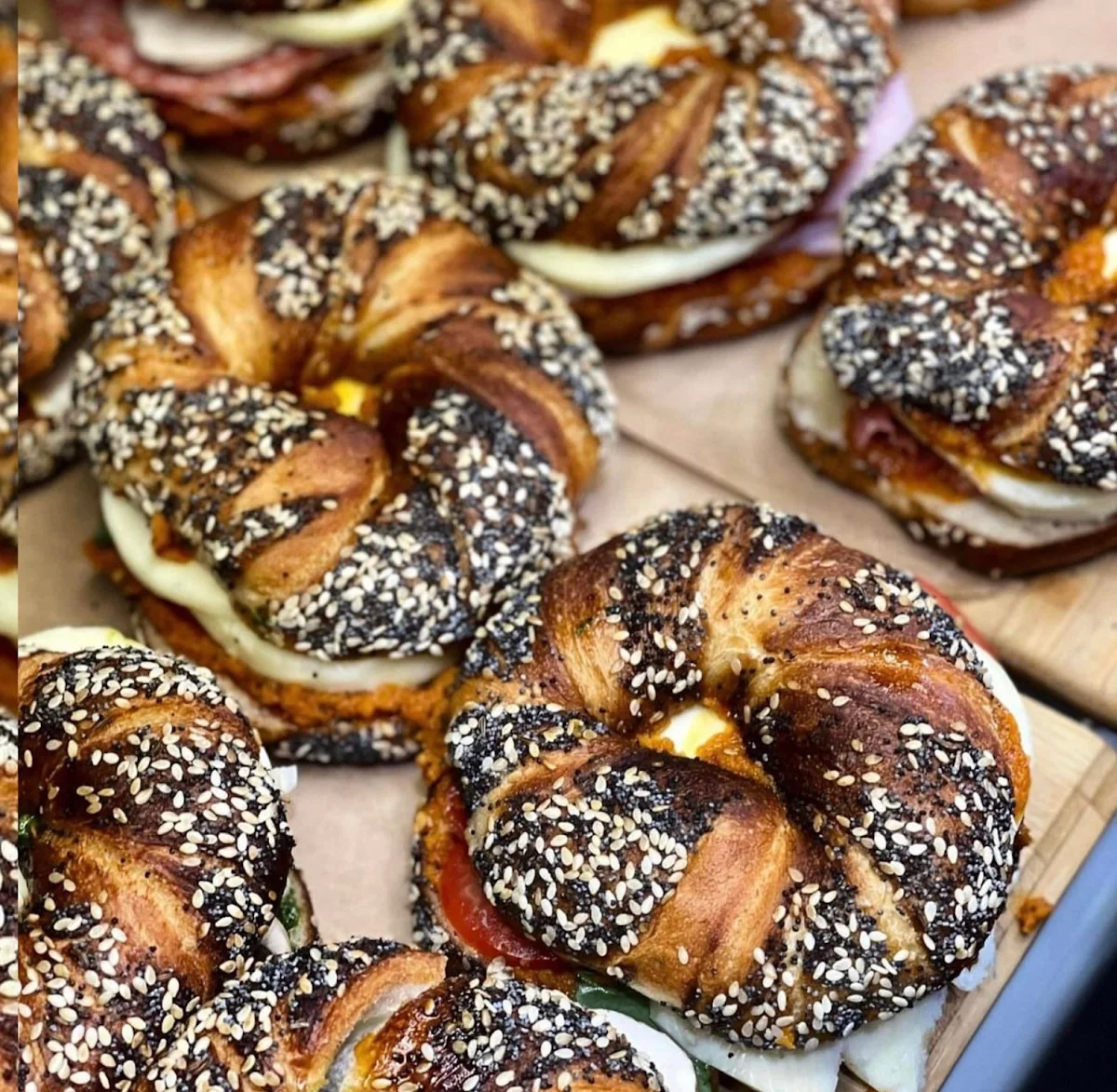 Bagel Sourdough w Spreads