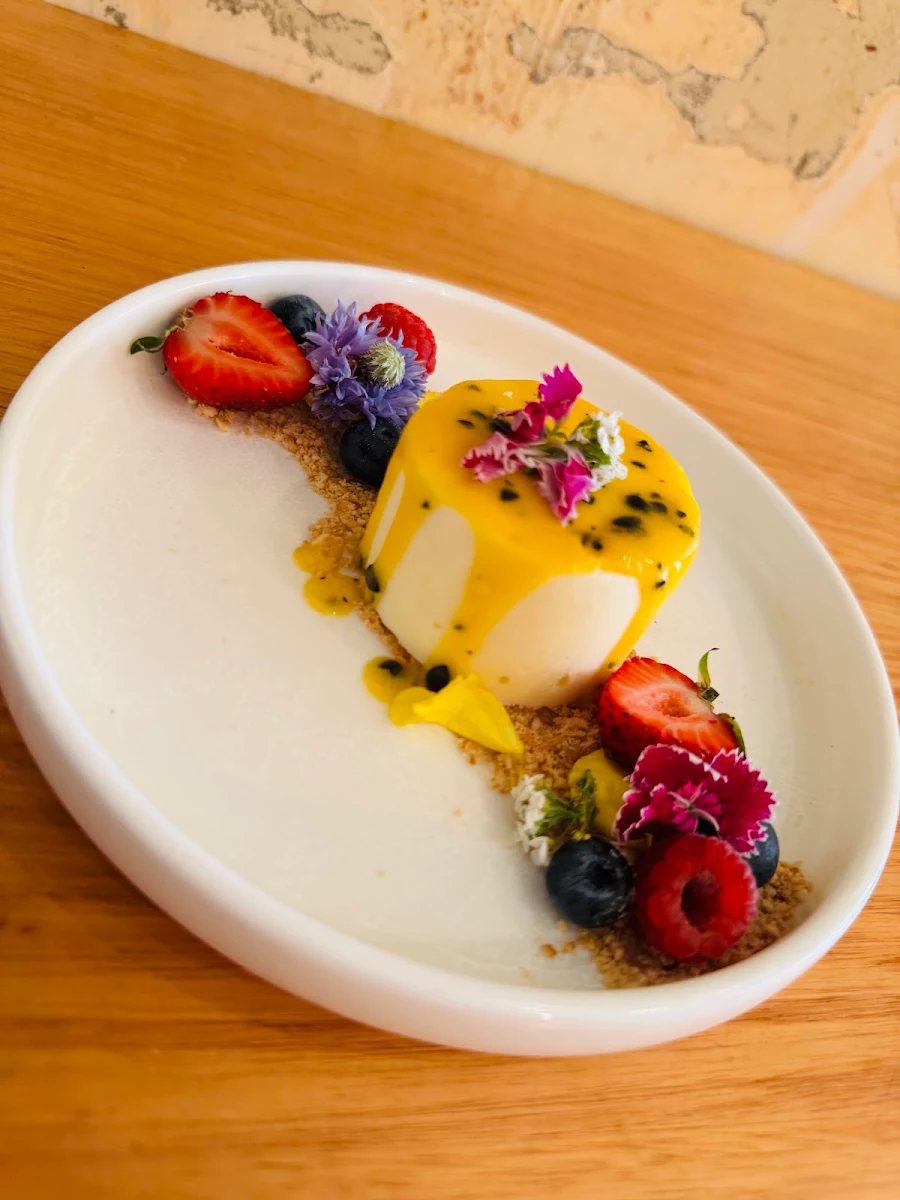 Peruvian Flan w Burnt Blood Orange Grapefruit & Dulche De Leche