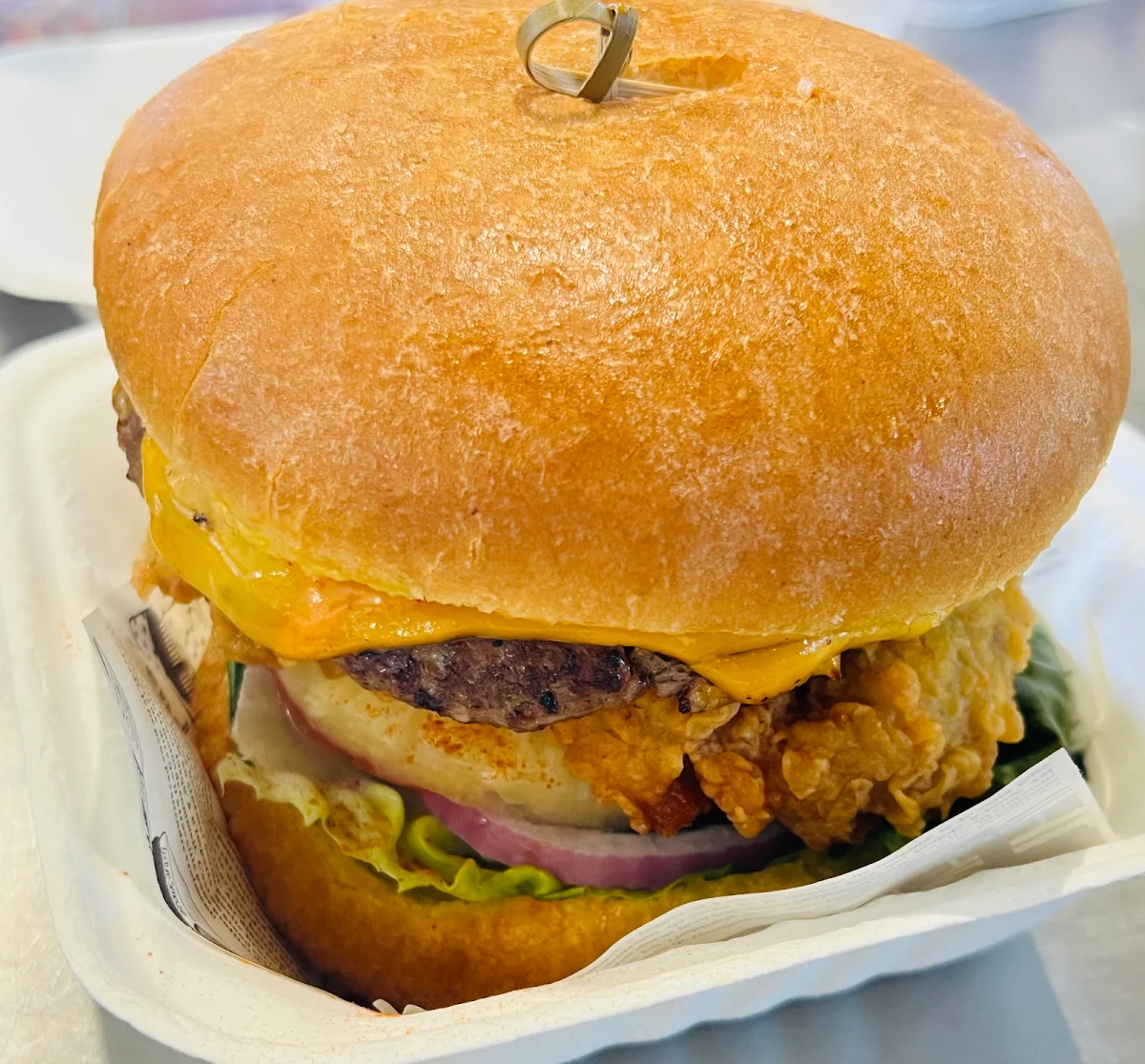 Honolulu Spicy Chicken Burger