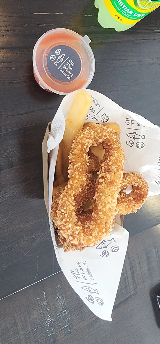 Crumbed Squid Rings