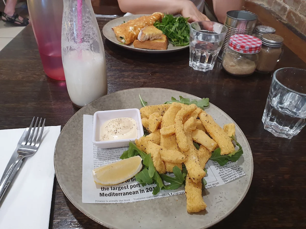 Calamari, Red Door Cafe