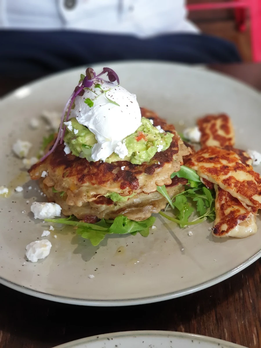 Corn Fritters, Red Door Cafe