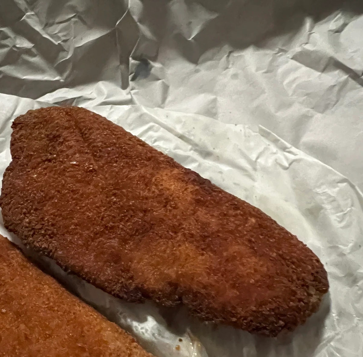 Crumbed Sausage, Sonno's Takeaway
