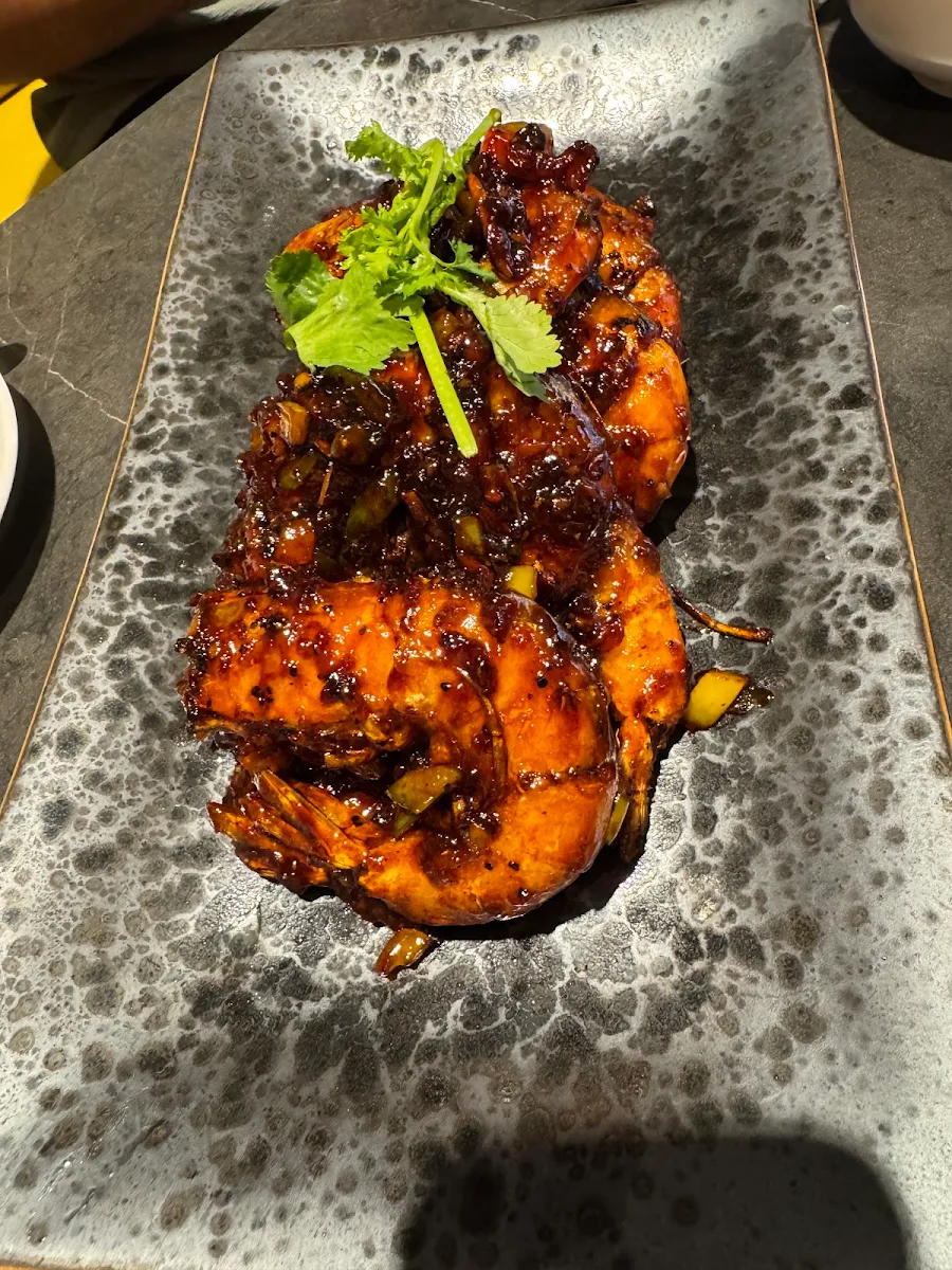 Black Pepper King Prawns
