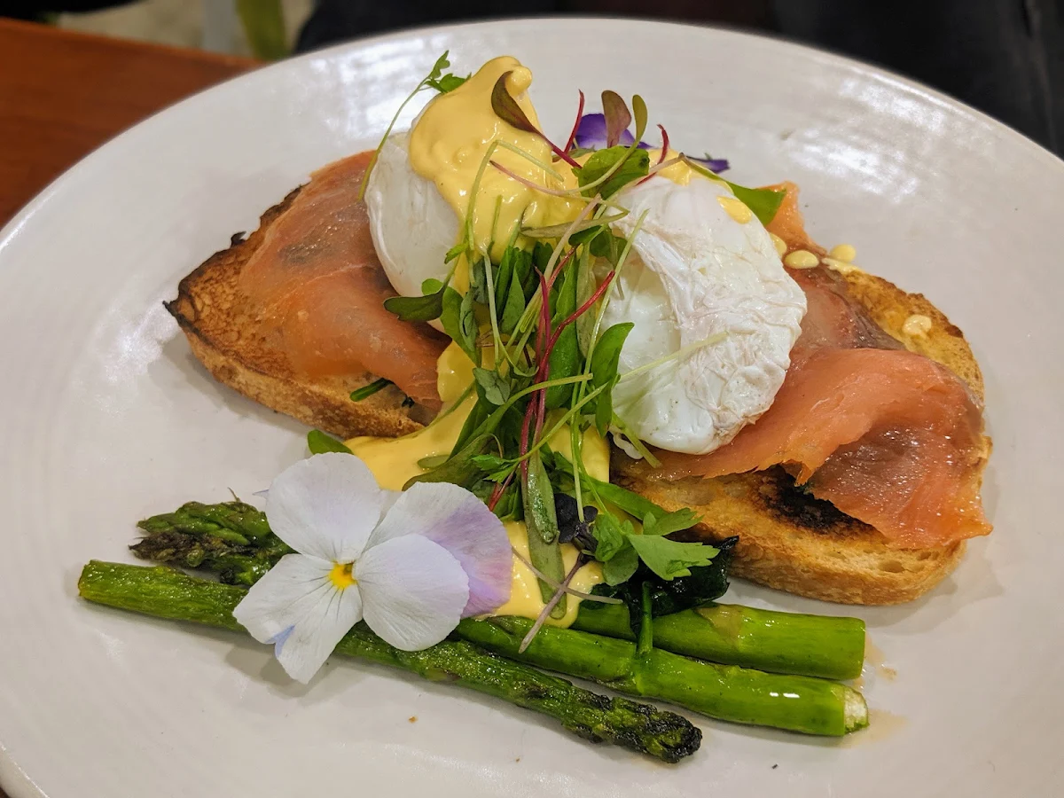 Poached Free-Range Egg, Decadence Dessert Bar