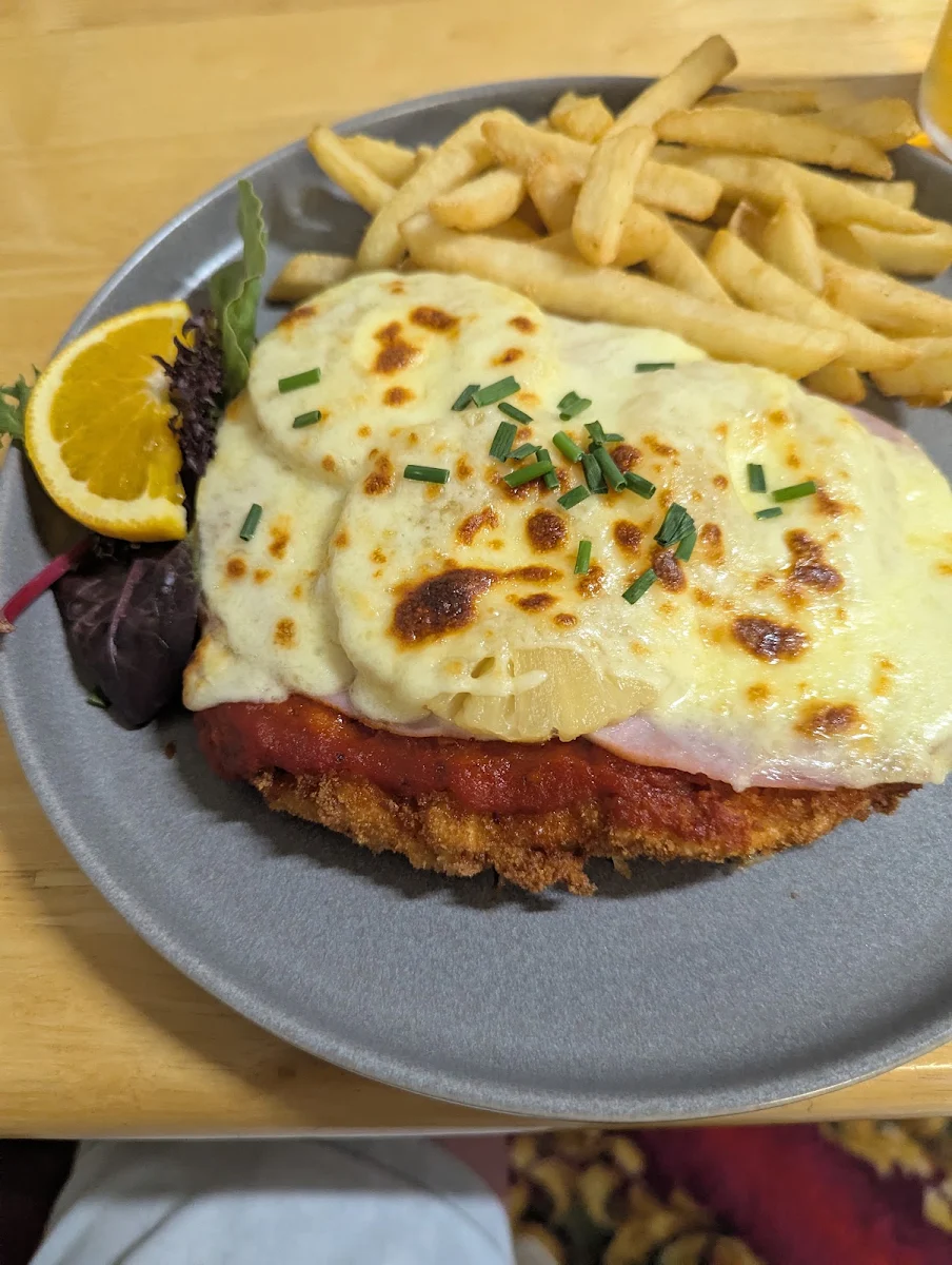 Hawaiian Chicken Schnitzel