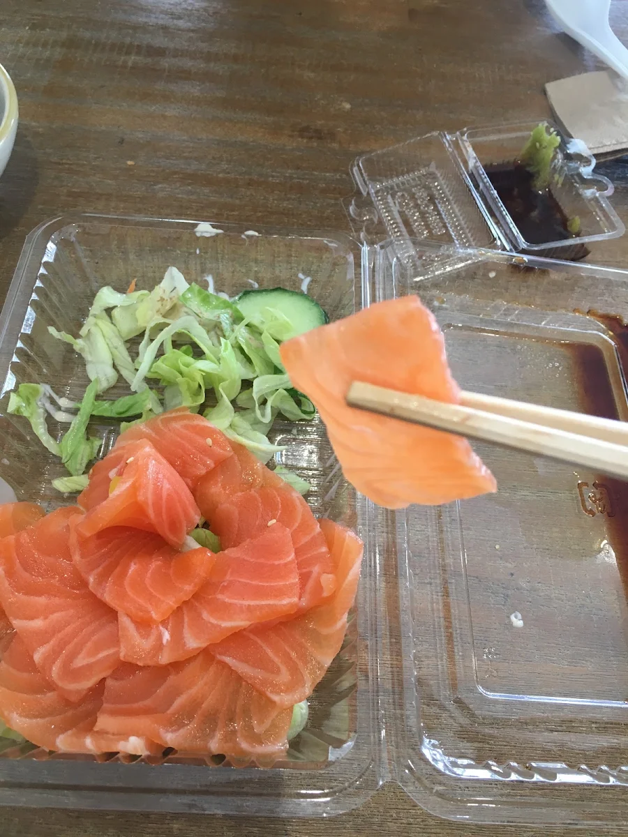 Salmon Sashimi What I Got
