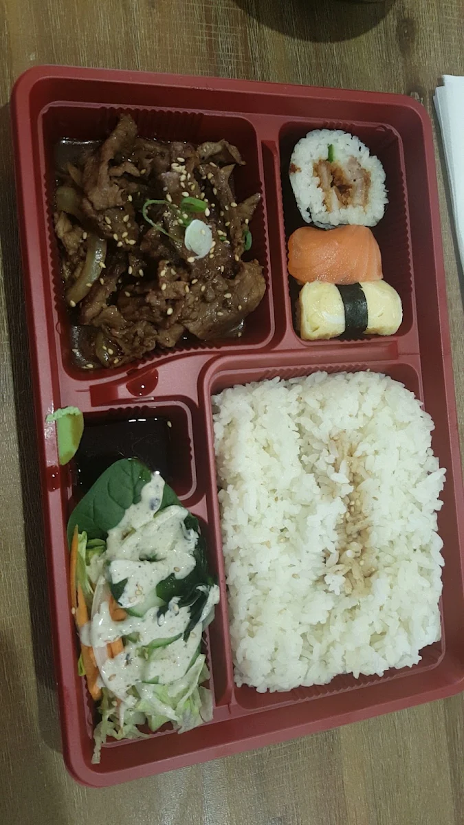 Territaki Beef Bento