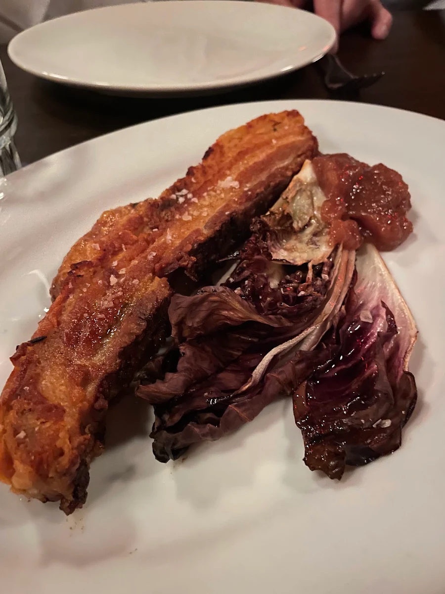 Pork Belly, Piatto