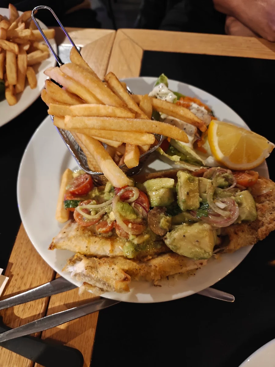 Fish and Chips, Mallacoota Bistro hotel