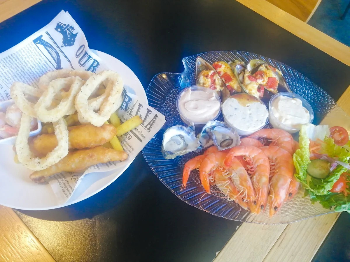 Seafood Platter, Mallacoota Bistro hotel