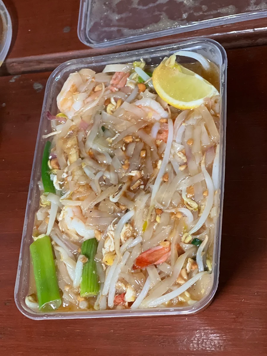 Pad Thai Shrimp Tempura