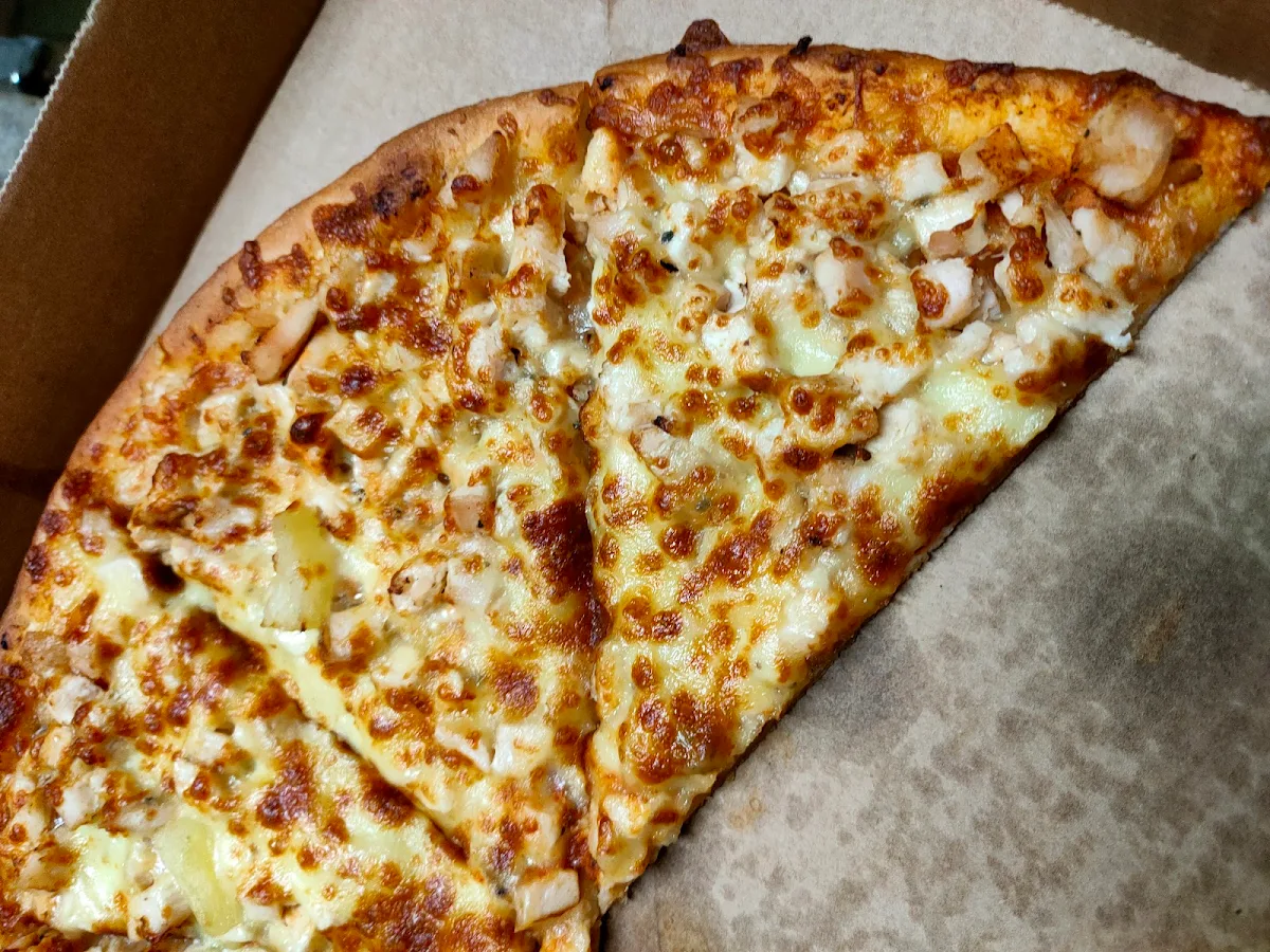 Chicken and Pineapple, 1 stop pizza & kebabs