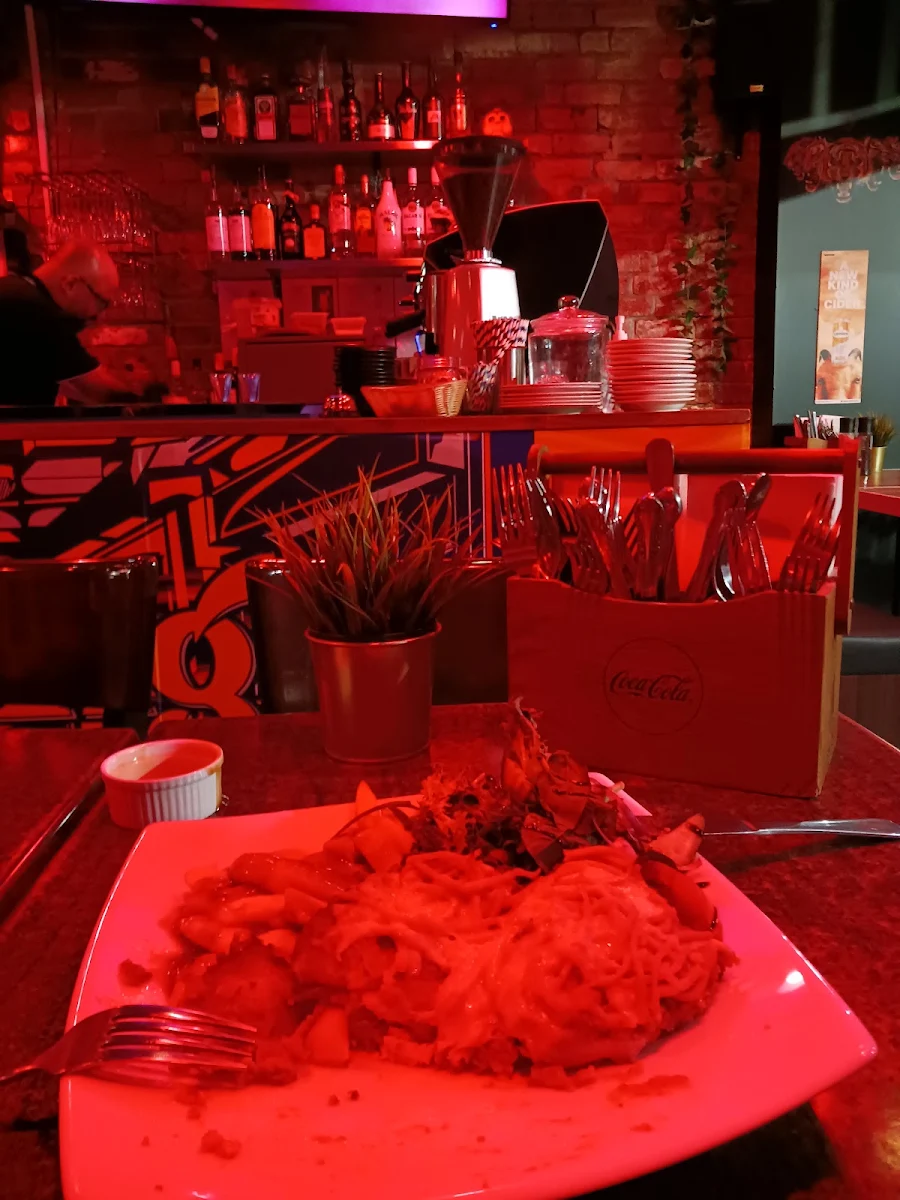 Chicken Schnitzel Parmi, Bombay Rocks