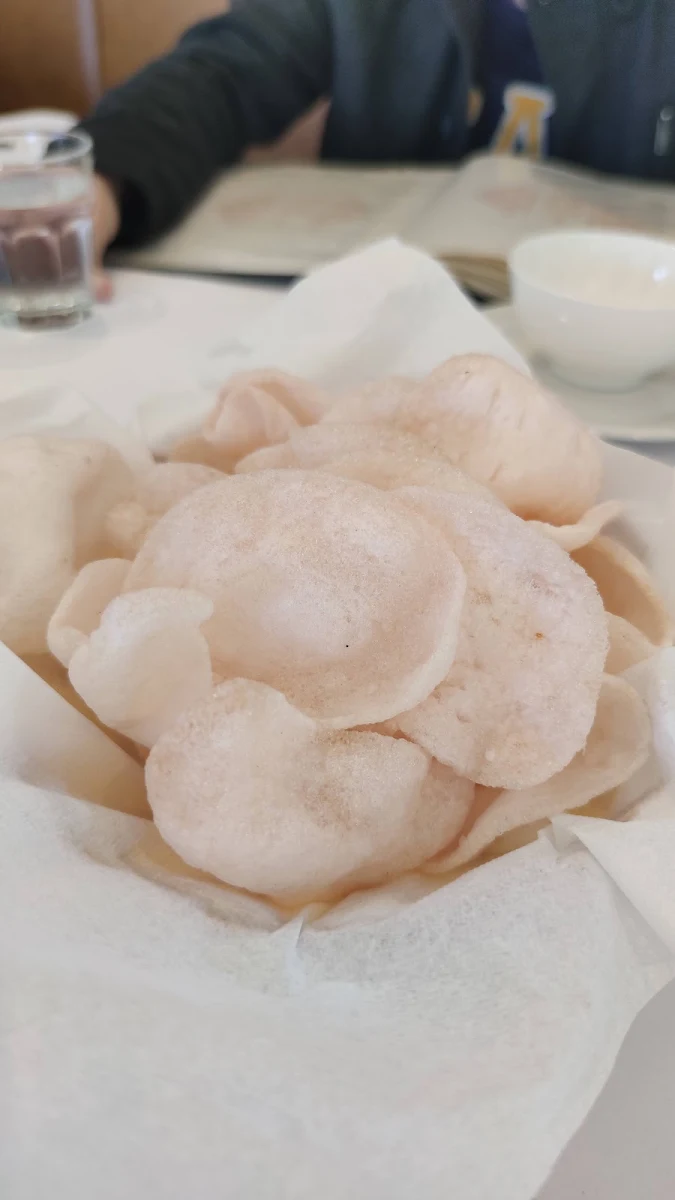 Prawn Cracker, New Oriental Pearl Restaurant