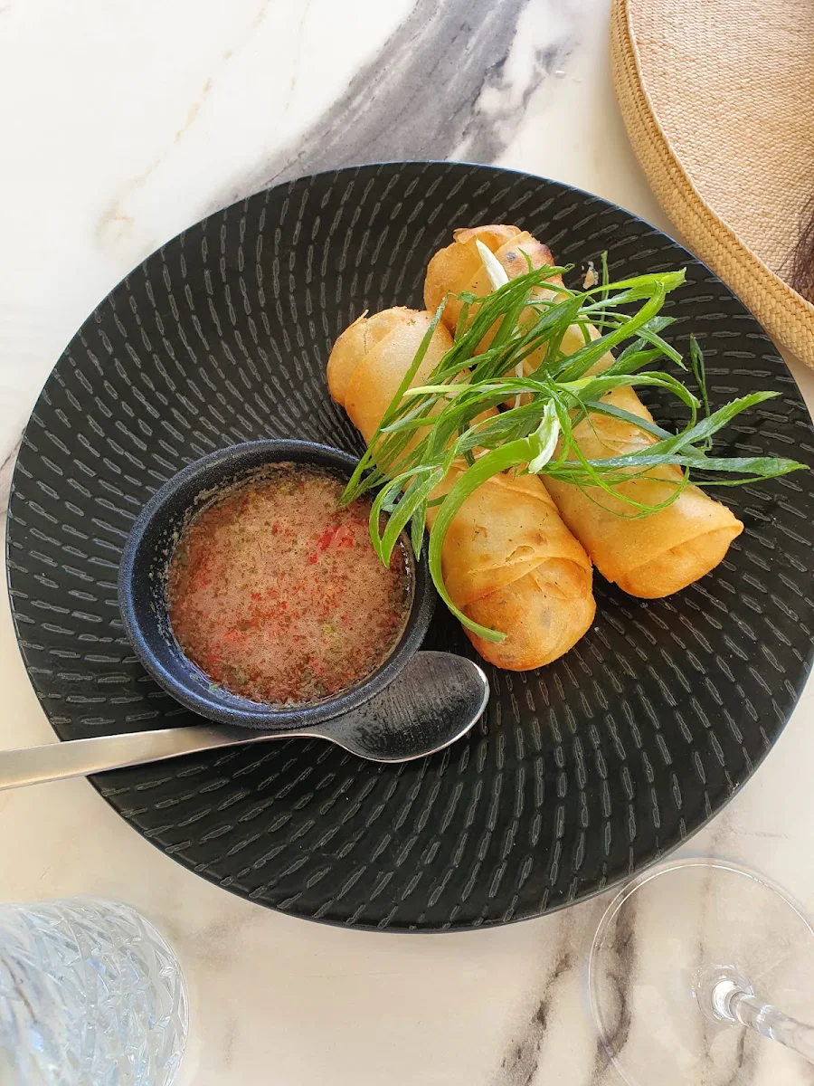 Crispy Confit Duck Spring Rolls