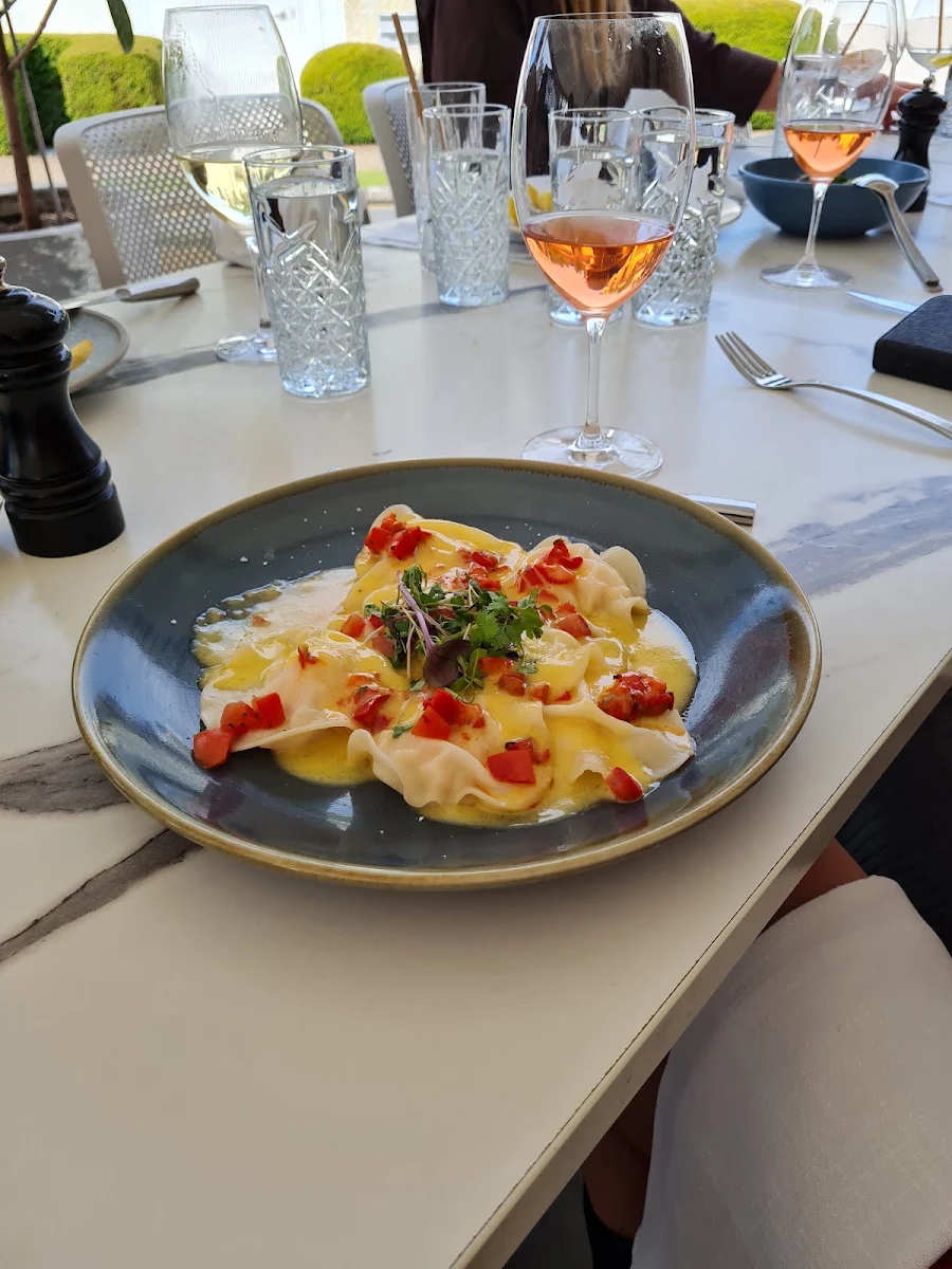 Prawn Ravioli, Gusto Riverfront Restaurant