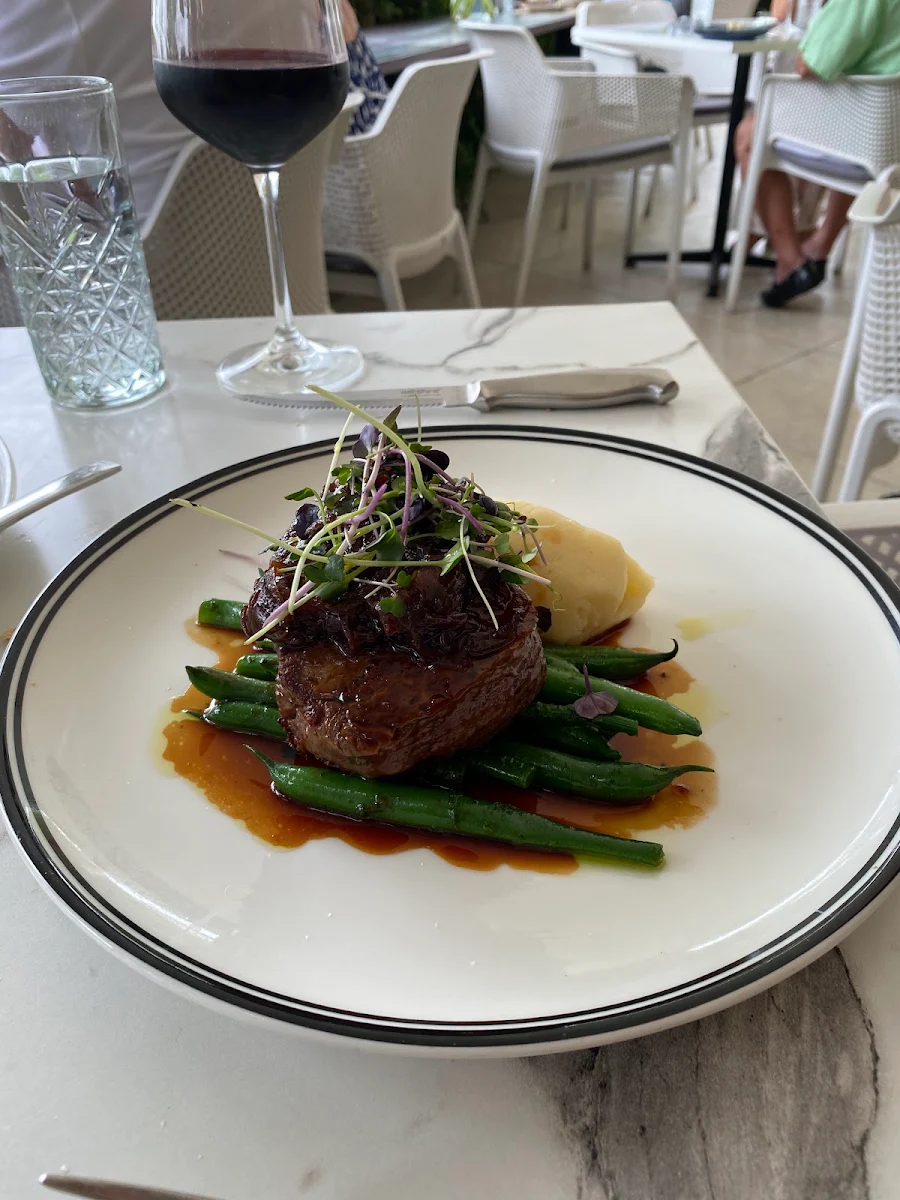 Steak, Gusto Riverfront Restaurant