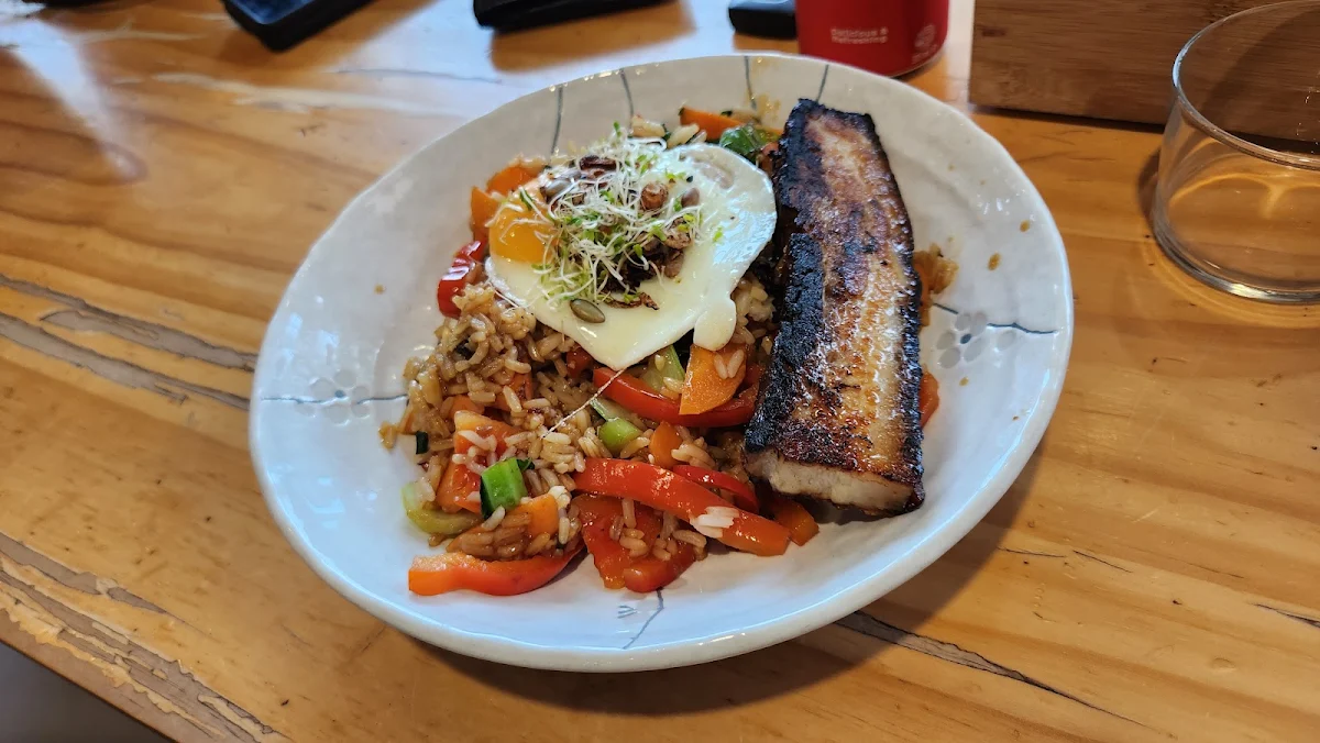 Nasi Goreng with Pork Belly