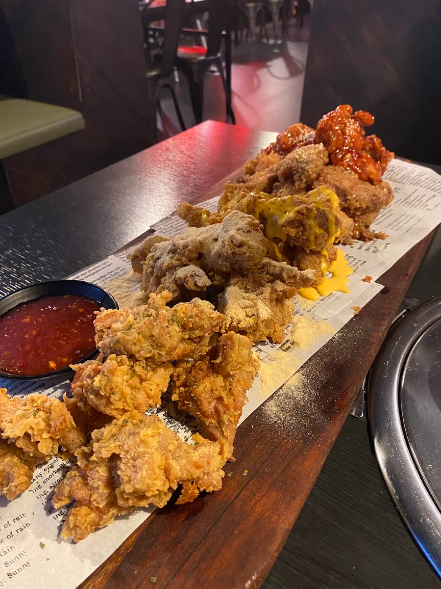 Chicken Platter, K - Town Korean BBQ House