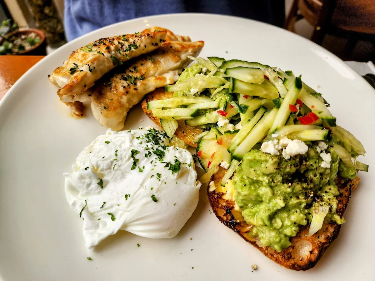Smashed Avocado, Gourmet Girl Cafe & Catering