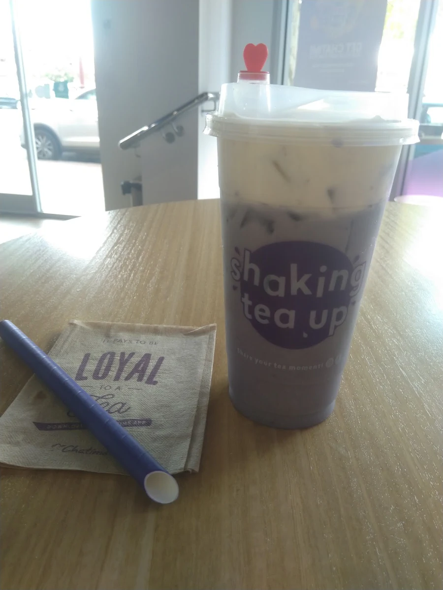 Taro Milk Tea, Chatime North Adelaide