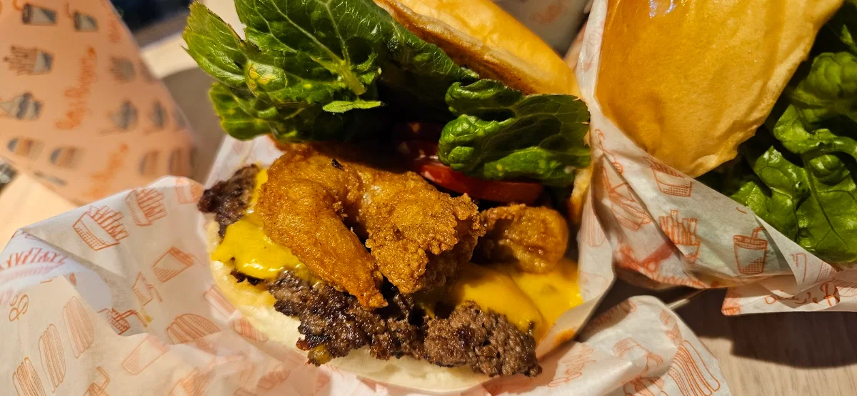 Prawn Burger