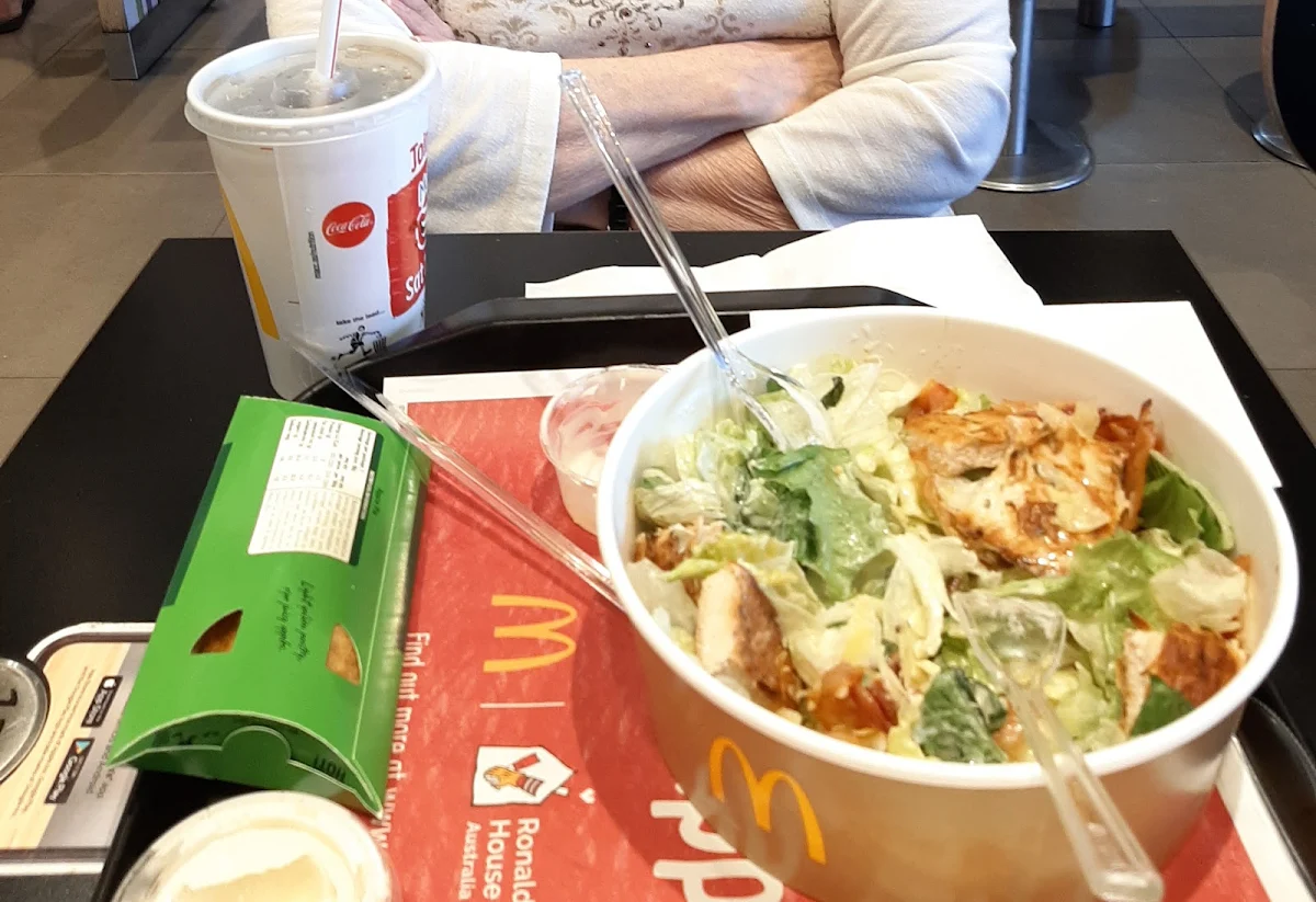 Grilled Chicken Caesar, McDonald's Mitchell