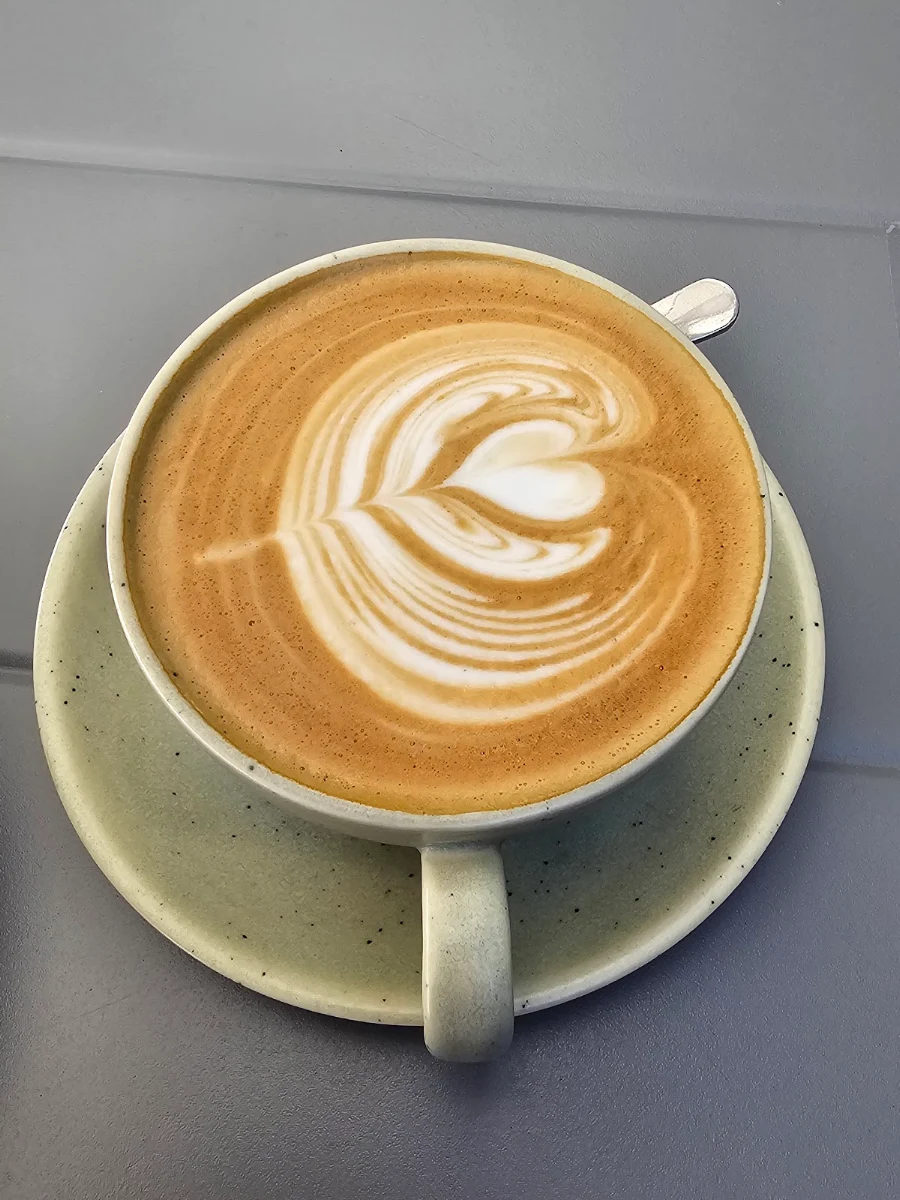 Flat-White Coffee, Cafe Forest