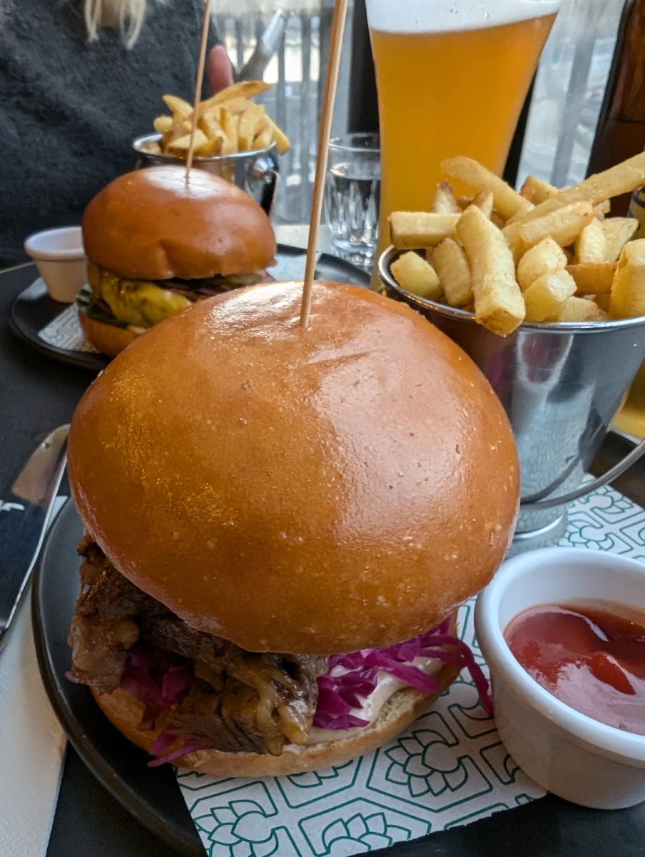 Smoked Brisket Burger